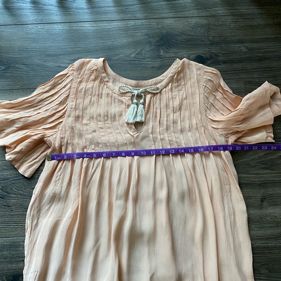 TULAROSA Orange / Pink Embroidered Dress - Picture 6 of 7